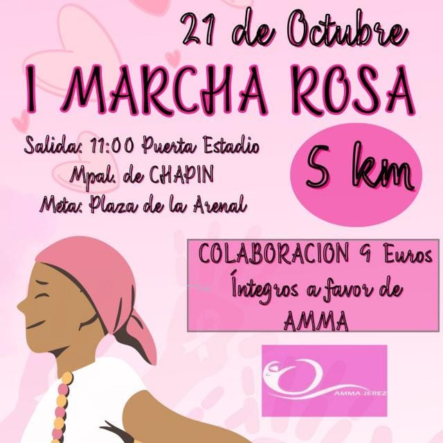 I Marcha Rosa  21 Octubre Jerez